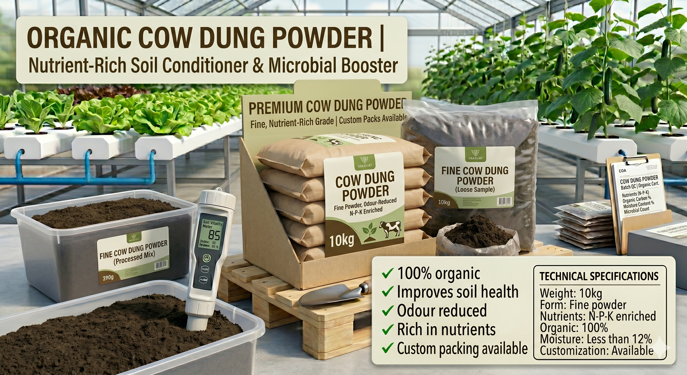 Cow Dung Powder 10kg