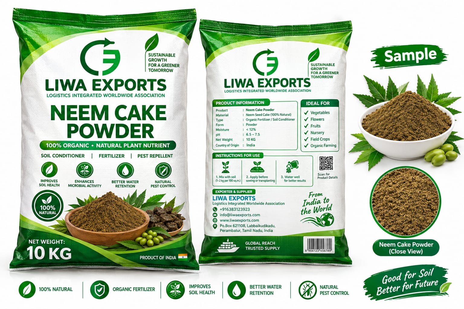 Neem Cake Powder 10kg